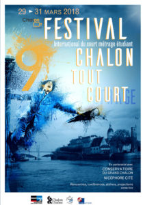 La nouvelle affiche du festival international de courts métrages CHalon tout court